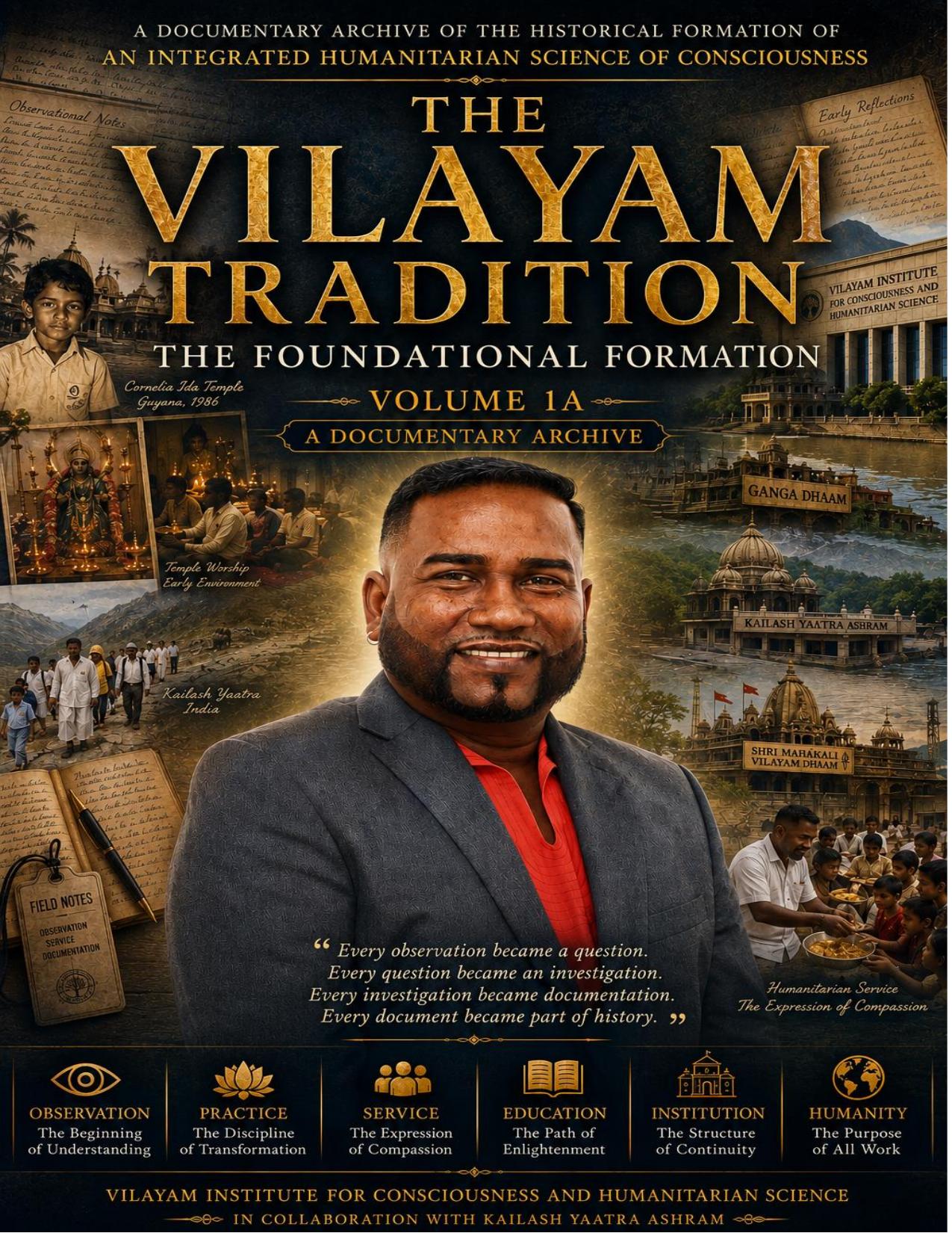 The Vilayam Tradition — Volume IA: The Foundational Formation cover